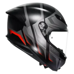 AGV K6 S Karve Matt Black Grey Red