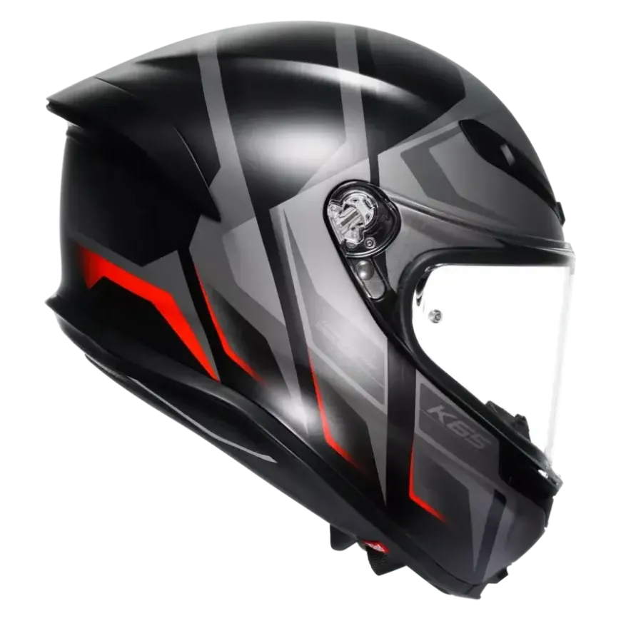 AGV K6 S Karve Matt Black Grey Red