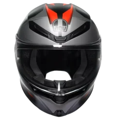AGV K6 S Karve Matt Black Grey Red