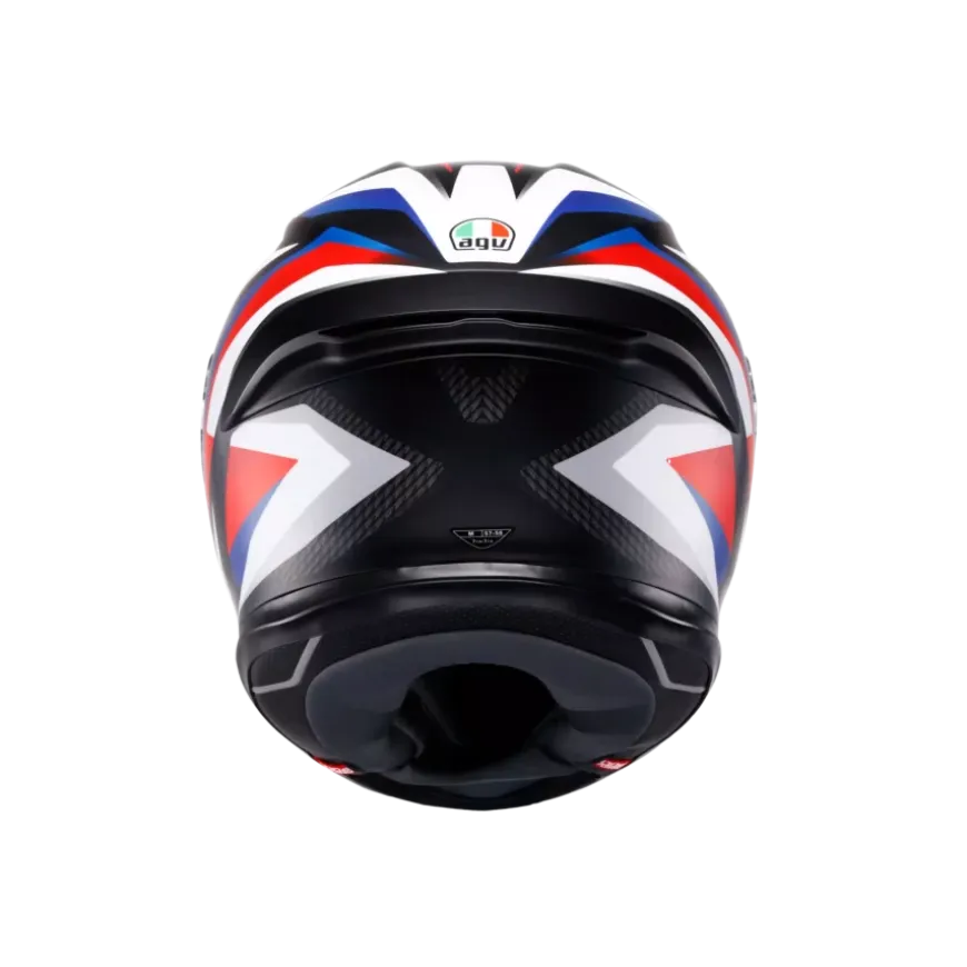 AGV K6 S Timewarp Matt Black Red Blue