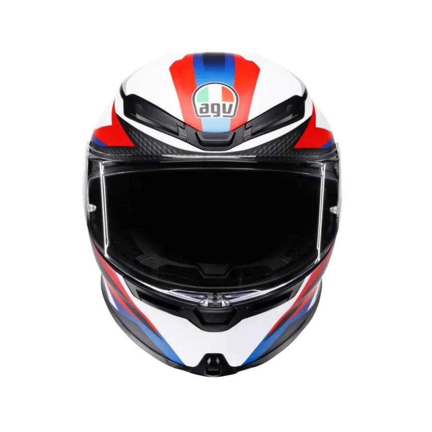 AGV K6 S Timewarp Matt Black Red Blue