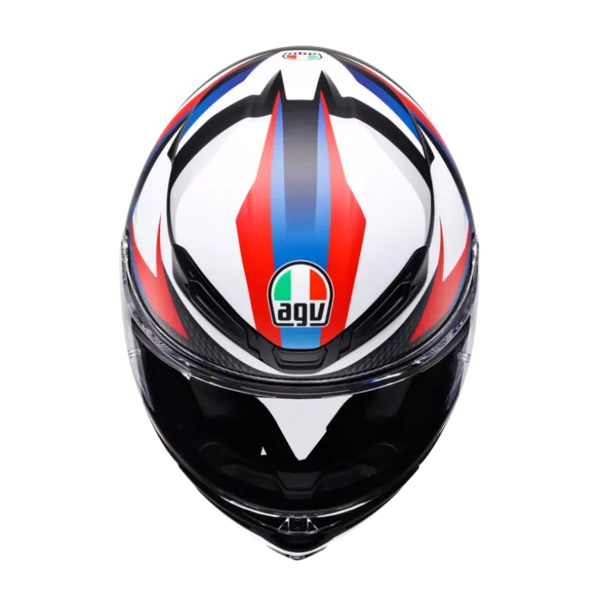 AGV K6 S Timewarp Matt Black Red Blue