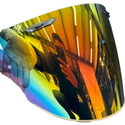 Arai VAS-Z vizier Iridium Rood