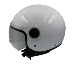 Helm Vito Jet Loreto Glans Wit