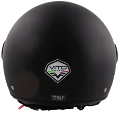 Helm Vito Jet Loreto Mat Zwart