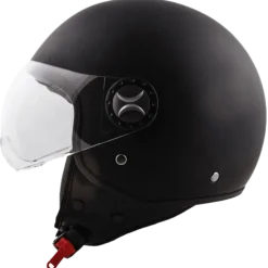 Helm Vito Jet Loreto Mat Zwart
