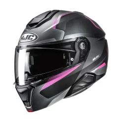 HJC i91 Felio Zwart Roze