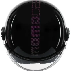 Momo FGTR Classic Stripes Glossy Black Fuxia
