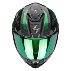 Scorpion EXO-1500 Carbon Platted Black Green
