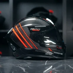 Scorpion EXO-1500 Carbon Zity Black Red