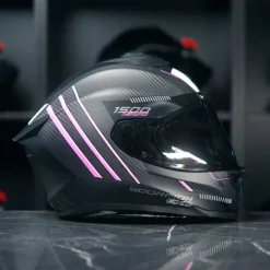 Scorpion EXO-1500 Carbon Zity Matt Black Pink