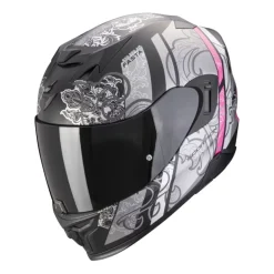 Scorpion Exo-520 Evo Air Fasta Matt Black-Silver-pink