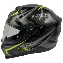 Scorpion Exo-520 Evo Air-Terra-Black-Silver-Yellow