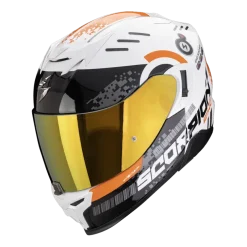 Scorpion Exo-520 Evo Air Titan White Orange