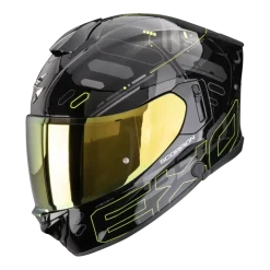 Scorpion EXO-530 Fond Black Neon Yellow