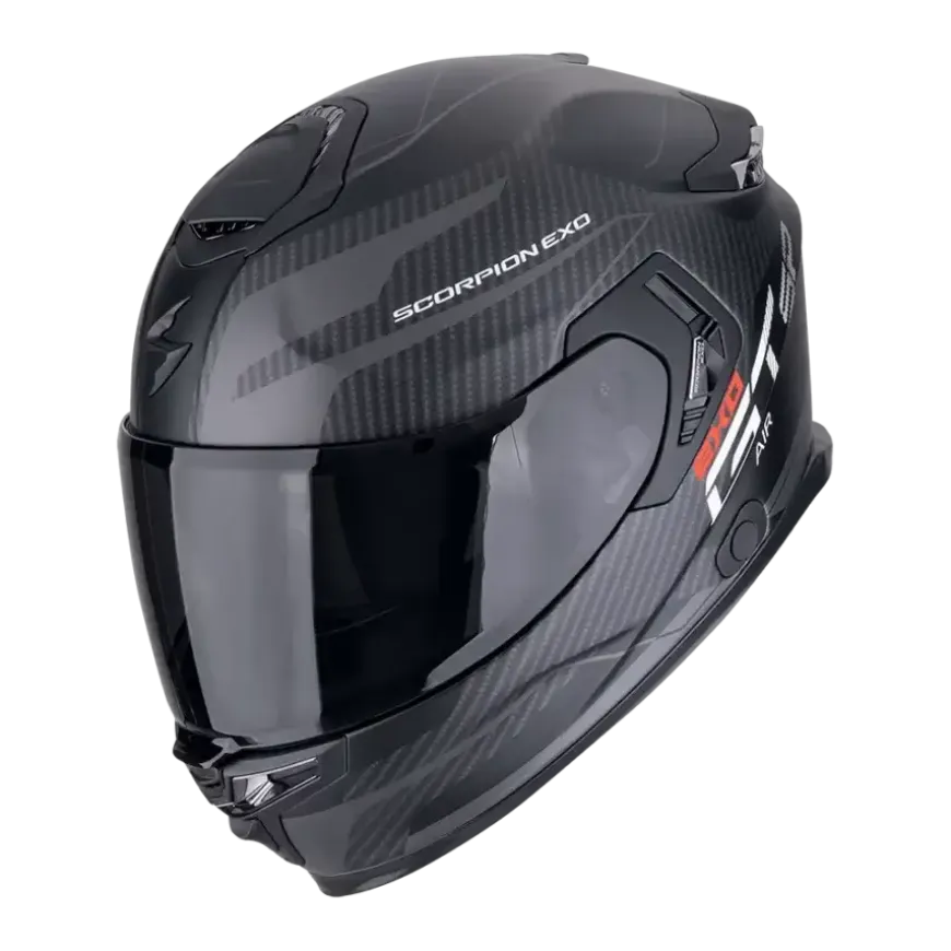 Scorpion EXO-GT SP Air Flex Matt Black Silver
