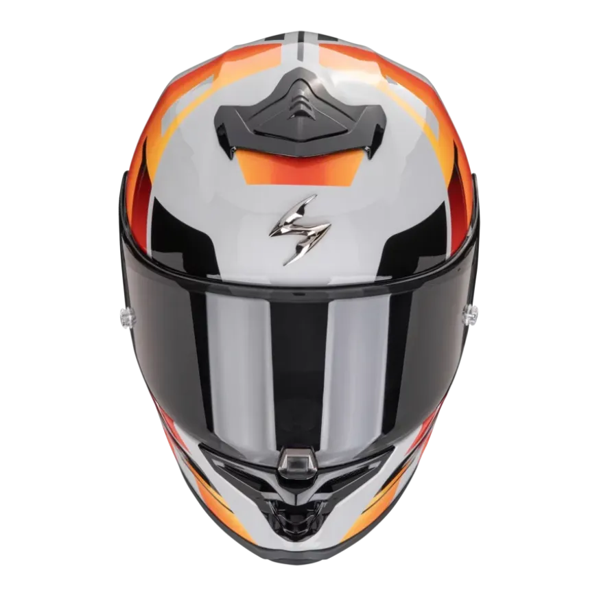 Scorpion EXO-R1 Evo II Adrenaline Grey Red Orange