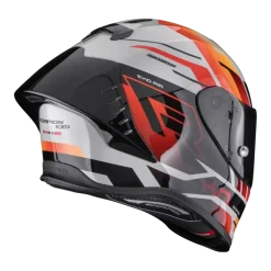 Scorpion EXO-R1 Evo II Adrenaline Grey Red Orange