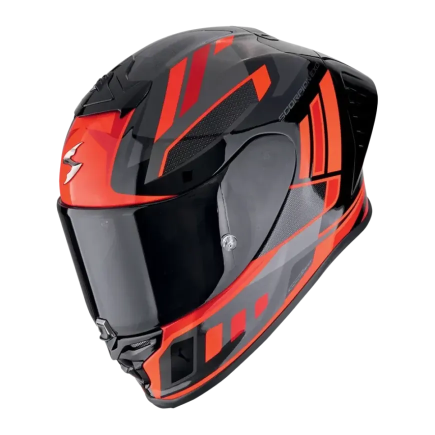Scorpion EXO-R1 Evo II Vital Black Silver Red