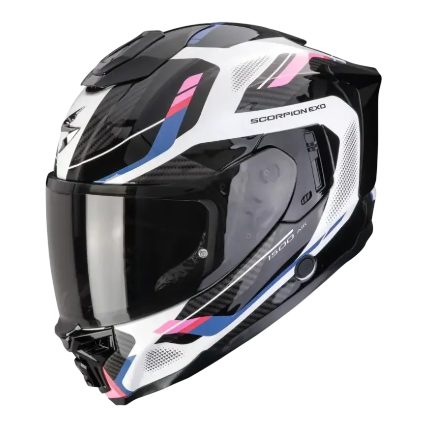Scorpion EXO-1500 Sleek White Black Pink