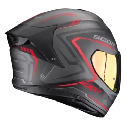 Scorpion EXO-530 Slope Matt Black Red