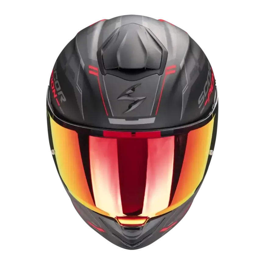 Scorpion EXO-530 Slope Matt Black Red
