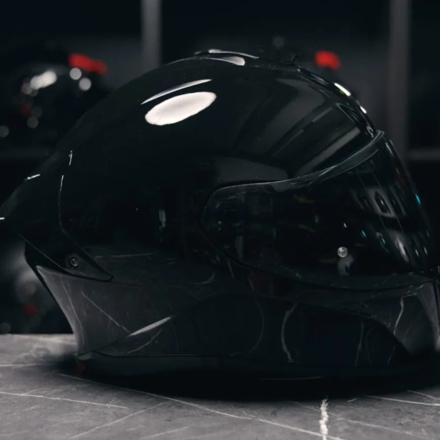 Scorpion EXO-530 Solid Glossy Black