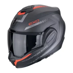 Scorpion Exo-Tech Evo Carbon Cosy Matt Black-Red