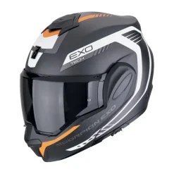 Scorpion Exo-Tech Evo Carbon Cosy Matt Black-Orange
