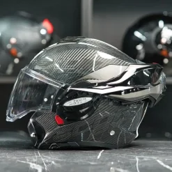 Scorpion Exo-Tech Evo Carbon Rover Black-White