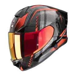 Scorpion EXO-530 Theras Black Metal Red