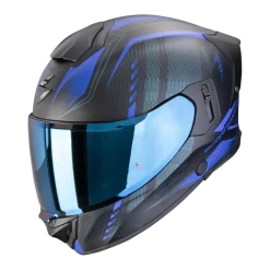 Scorpion EXO-530 Theras Matt Black Blue