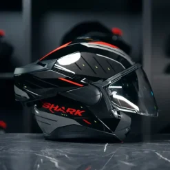 Shark OXO Rydger Black Silver Red