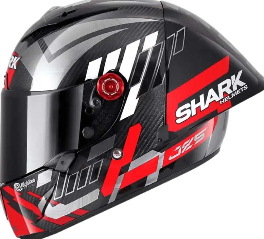 Shark – Shark Race-R Pro GP 06 Replica Zarco Carbon Chrom Red