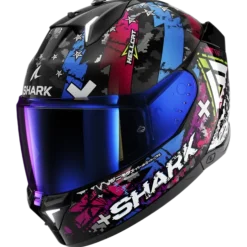 Shark Skwal i3 Hellcat Black Chrom Blue KUB