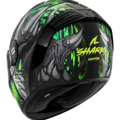 Shark Spartan RS Shaytan Black Green Anthracite