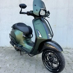 SOLD Vespa Sprint Matt Green/Carbon FFG-55-L